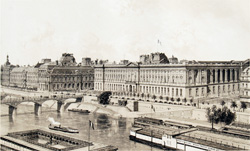 Louvre sous 1867